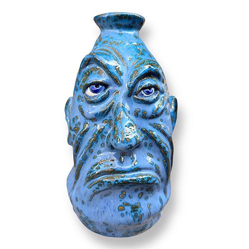 Billy Joe Craven 9" Elder Face Jug DP6065